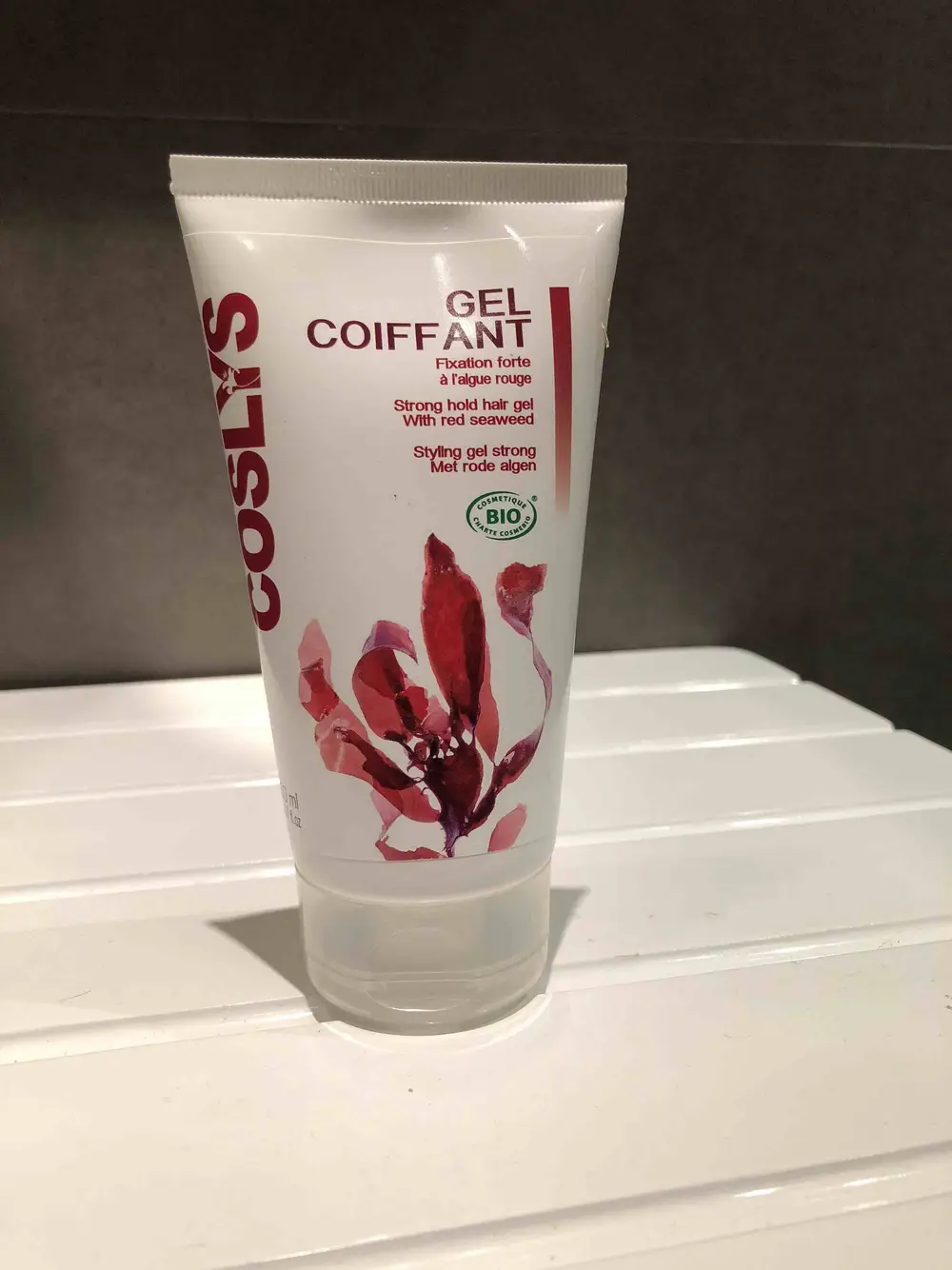 COSLYS - Gel coiffant fixation forte bio