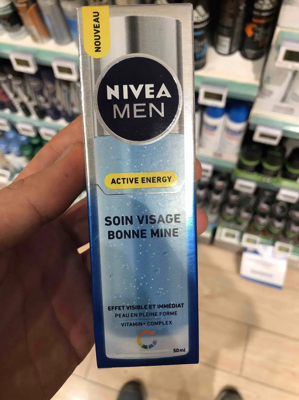 NIVEA MEN - Active energy - Soin visage bonne mine