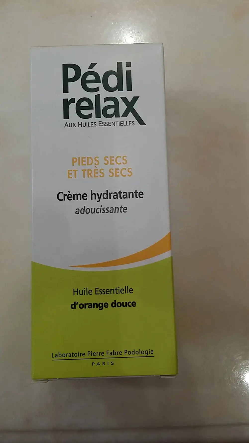 PÉDI RELAX - Crème hydratante adoucissante pieds secs et très secs