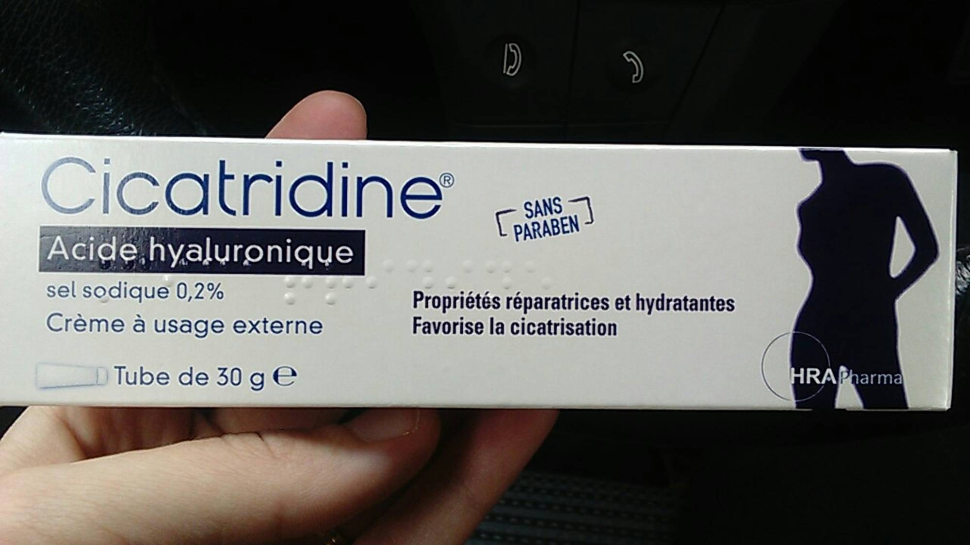 CICATRIDINE - Acide hyaluronique - Crème à usage externe