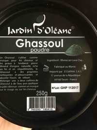 JARDIN D'OLÉANE - Ghassoul poudre