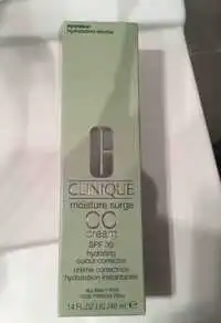 CLINIQUE - Moisture surge - CC cream hydrating colour corrector SPF 30