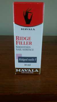 MAVALA - Ridge filler - Smoothes nail surface