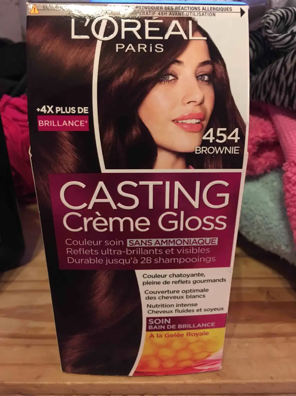 L'ORÉAL - Casting crème gloss - Couleur soin 454 brownie