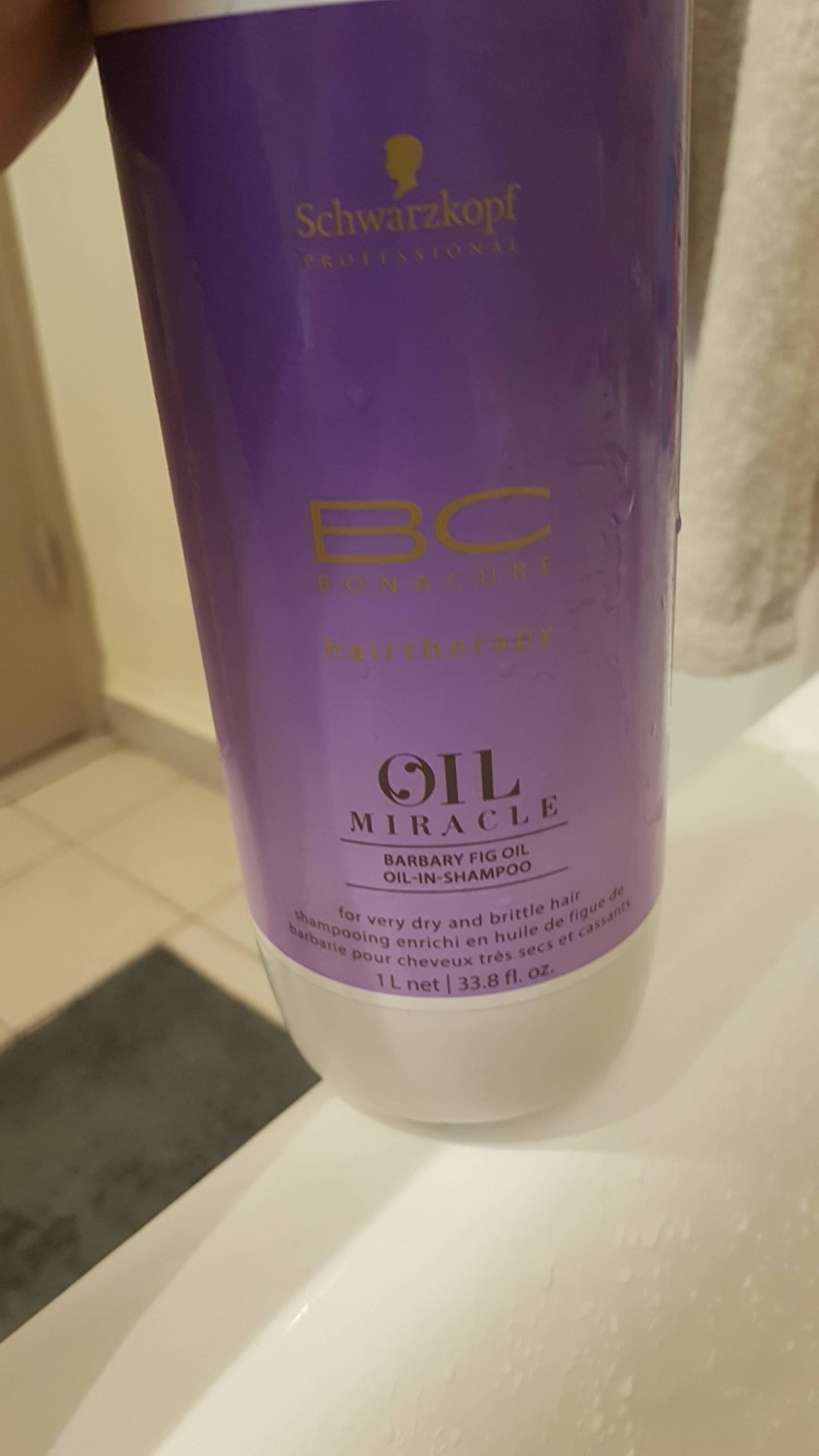 SCHWARZKOPF - Bonacure oil miracle - Shampooing à l'huile de figue