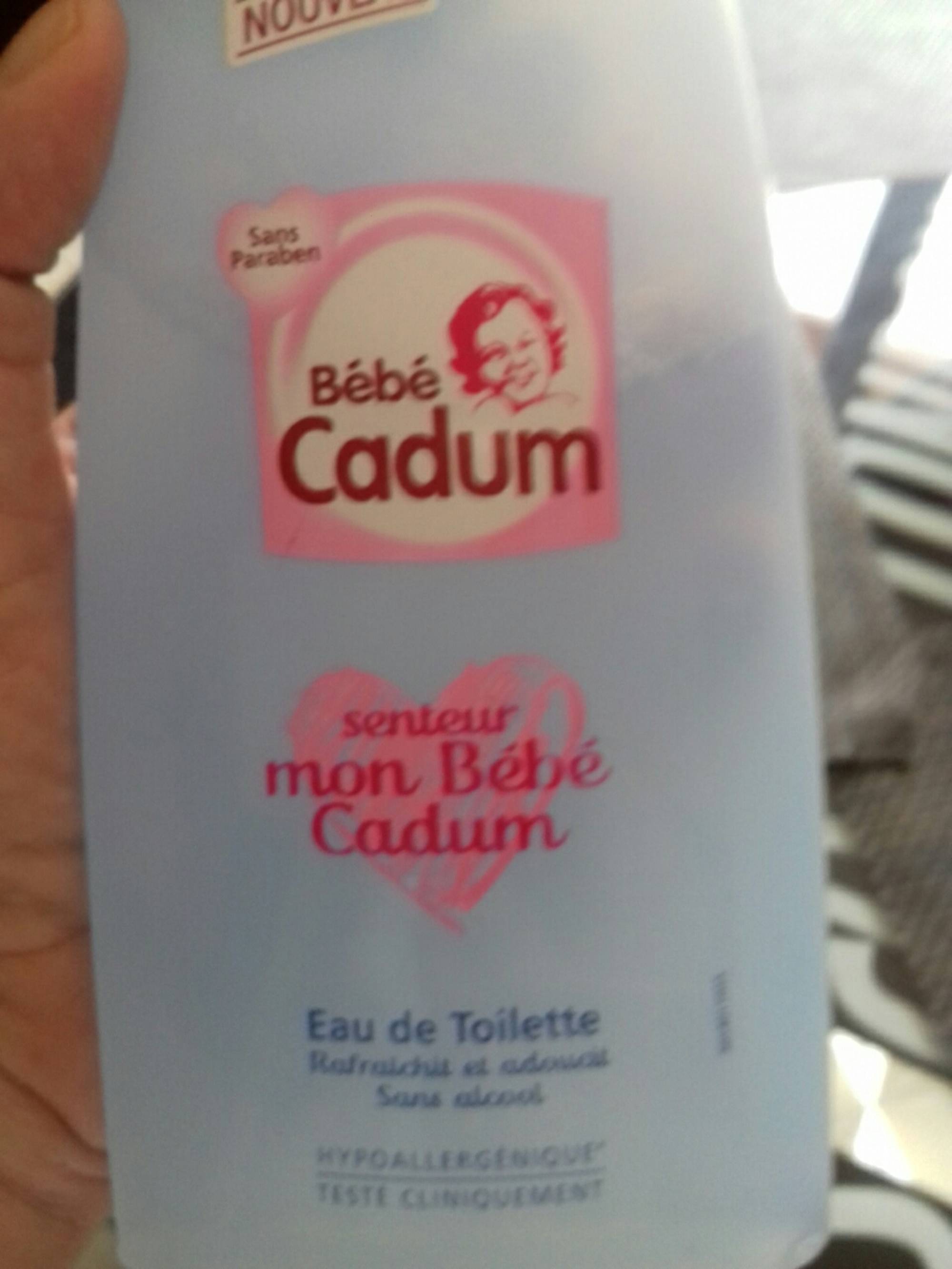 CADUM - Senteur mon bébé cadum - Eau de toilette