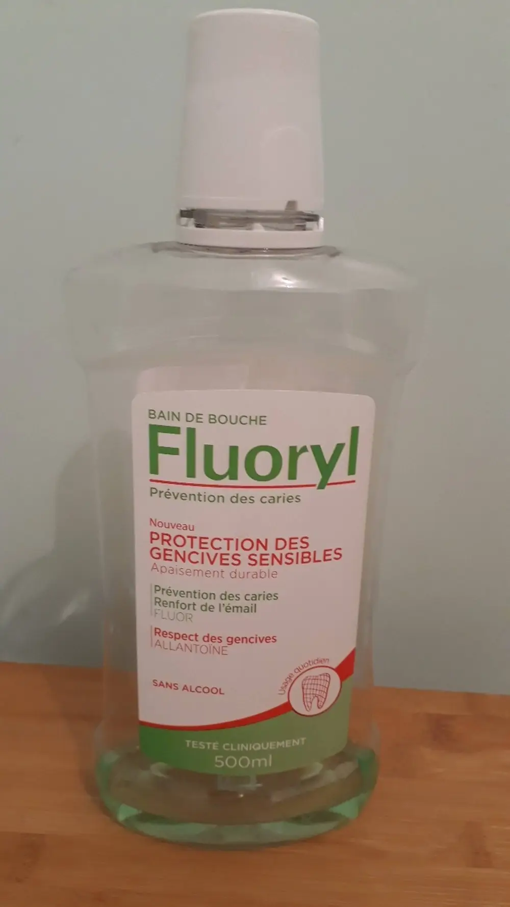 FLUORYL - Bain de bouche - Protection des gencives sensibles