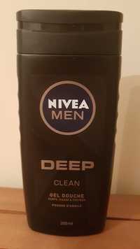 NIVEA MEN - Deep clean - Gel douche poudre d'argile