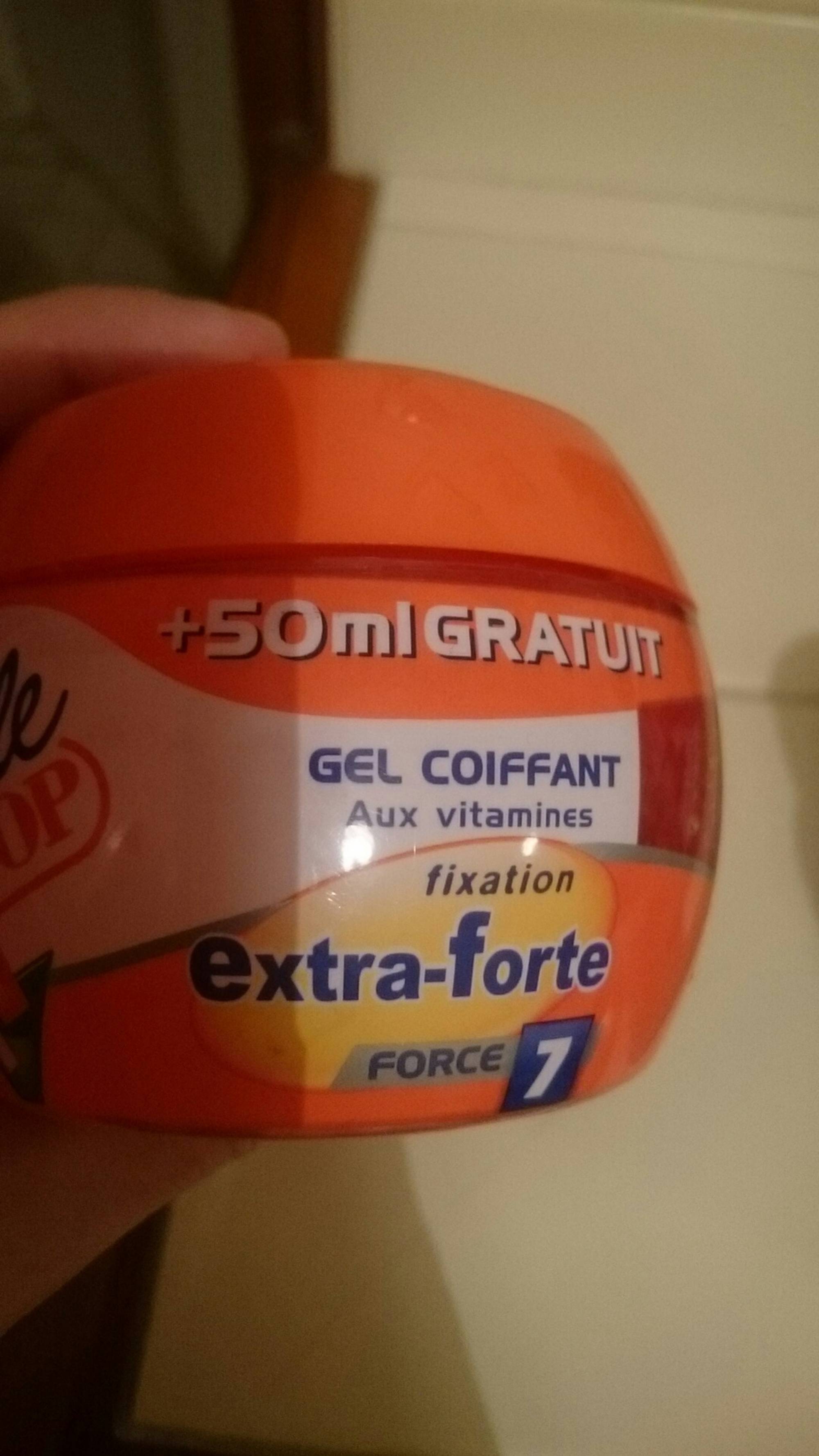 VIVELLE DOP - Gel coiffant aux vitamines fixation extra forte force 7