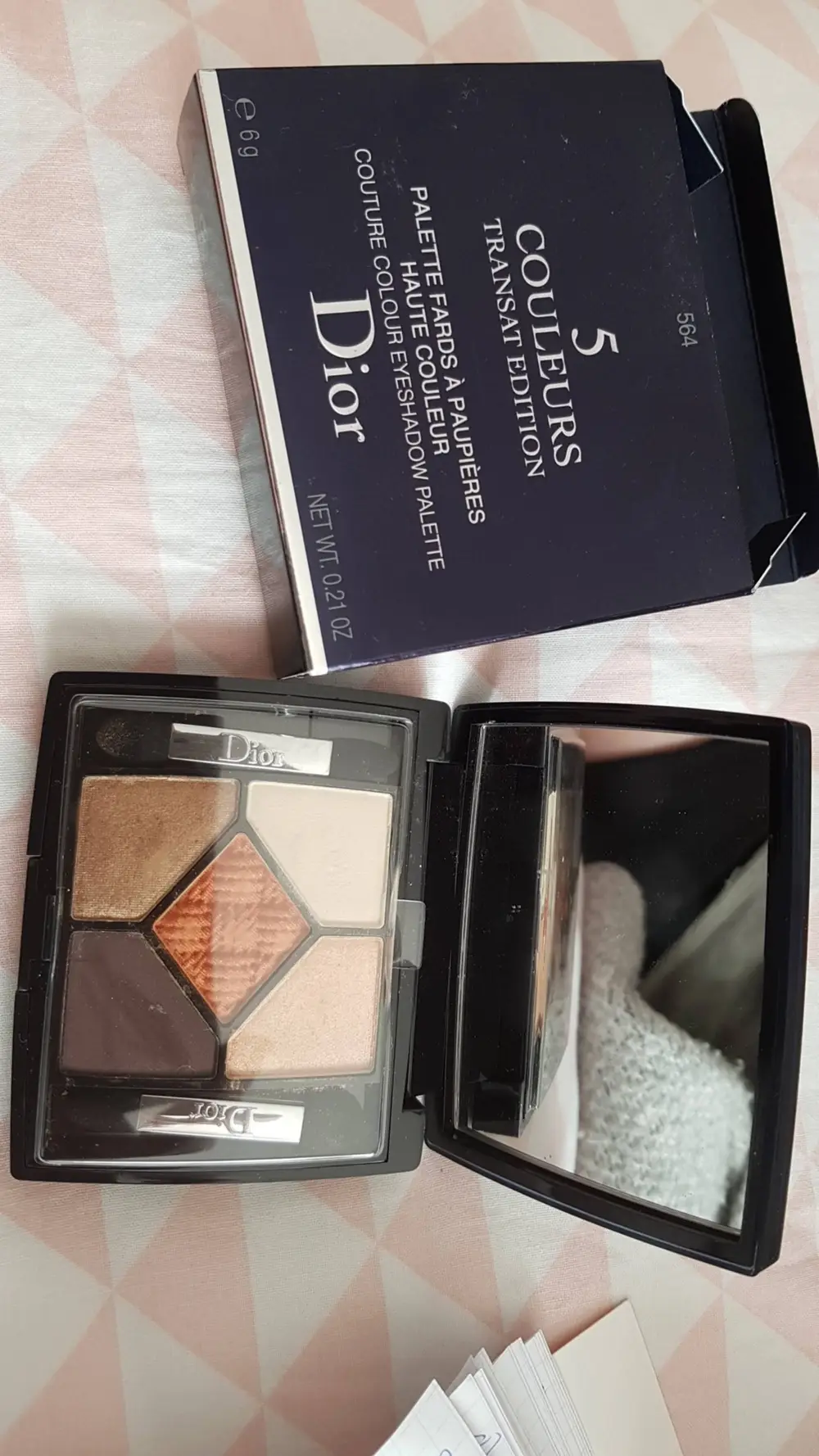 DIOR - 5 Couleurs transat édition - Palette fards à paupières