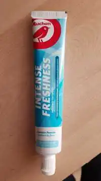 AUCHAN - Intense freshness - Dentifrice fraîcheur