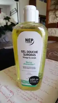 NEP - Nectar d'amandier - Gel douche surgras 