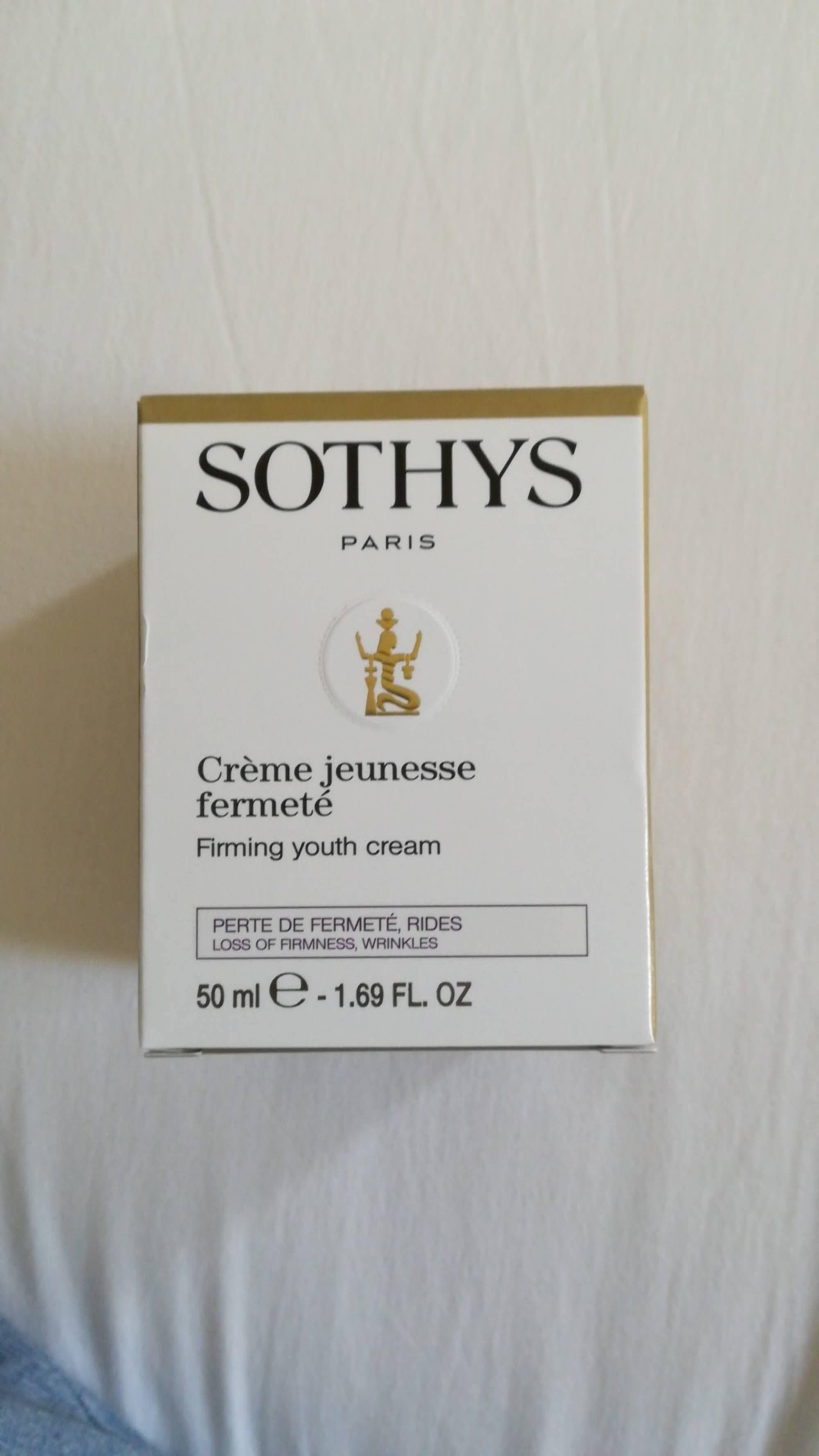 SOTHYS - Crème jeunesse fermeté 