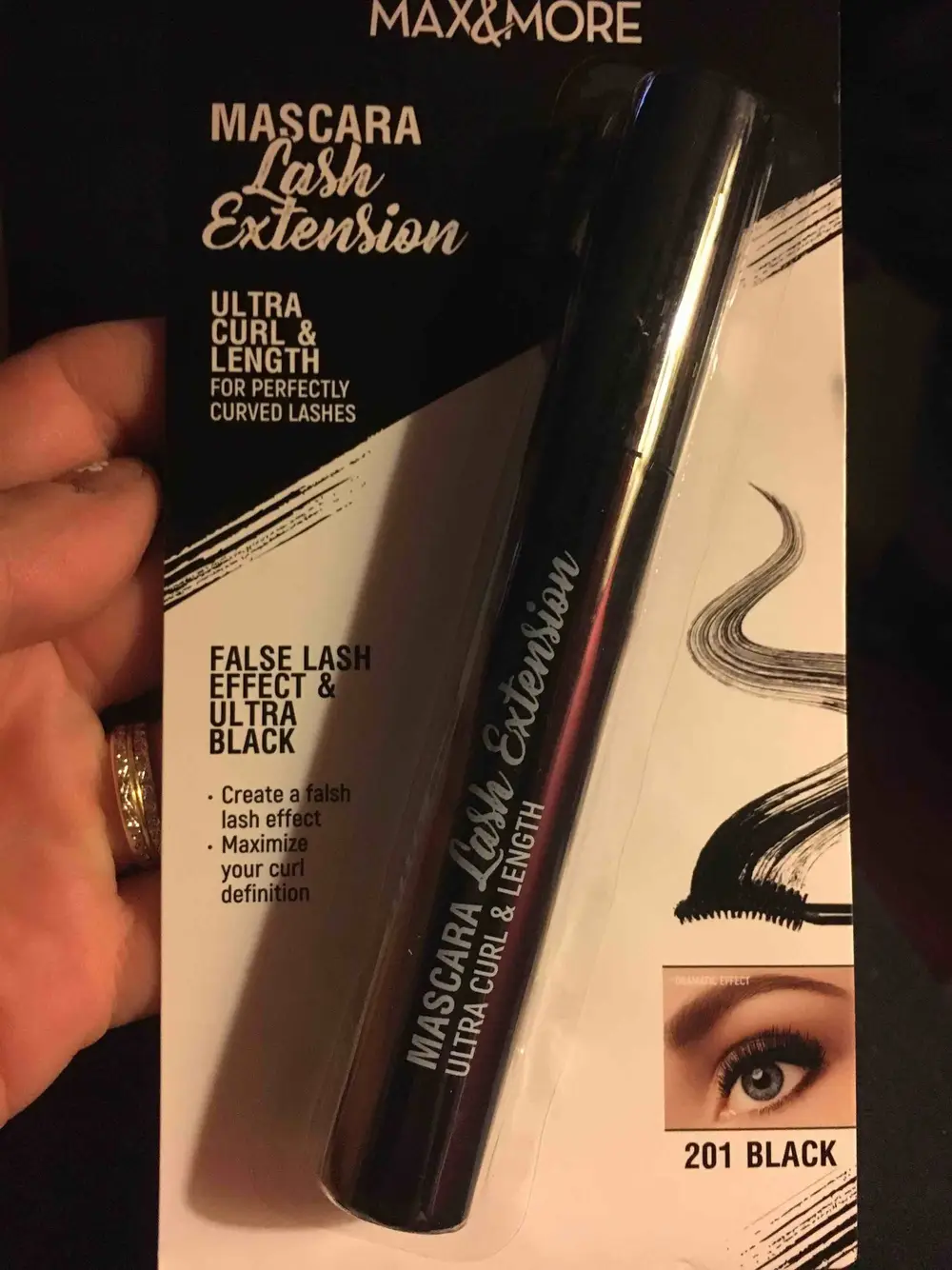 MAX & MORE - Mascara lash extension