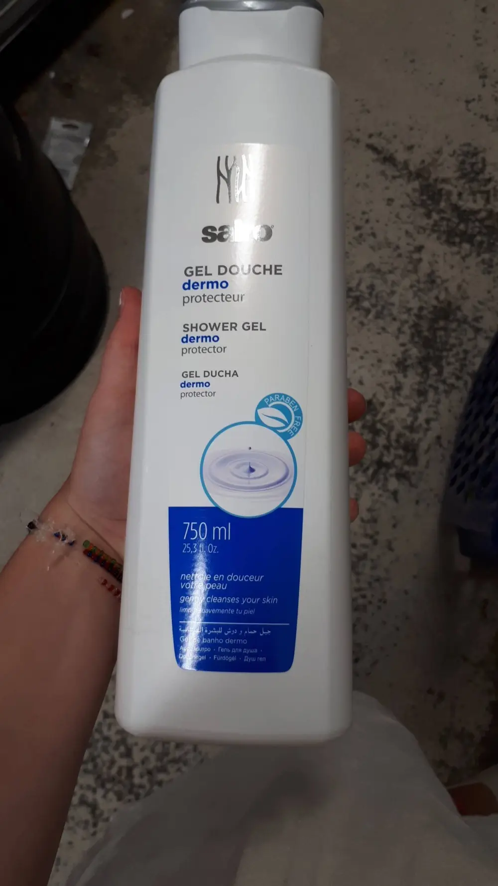 SAIRO - Gel douche dermo protecteur