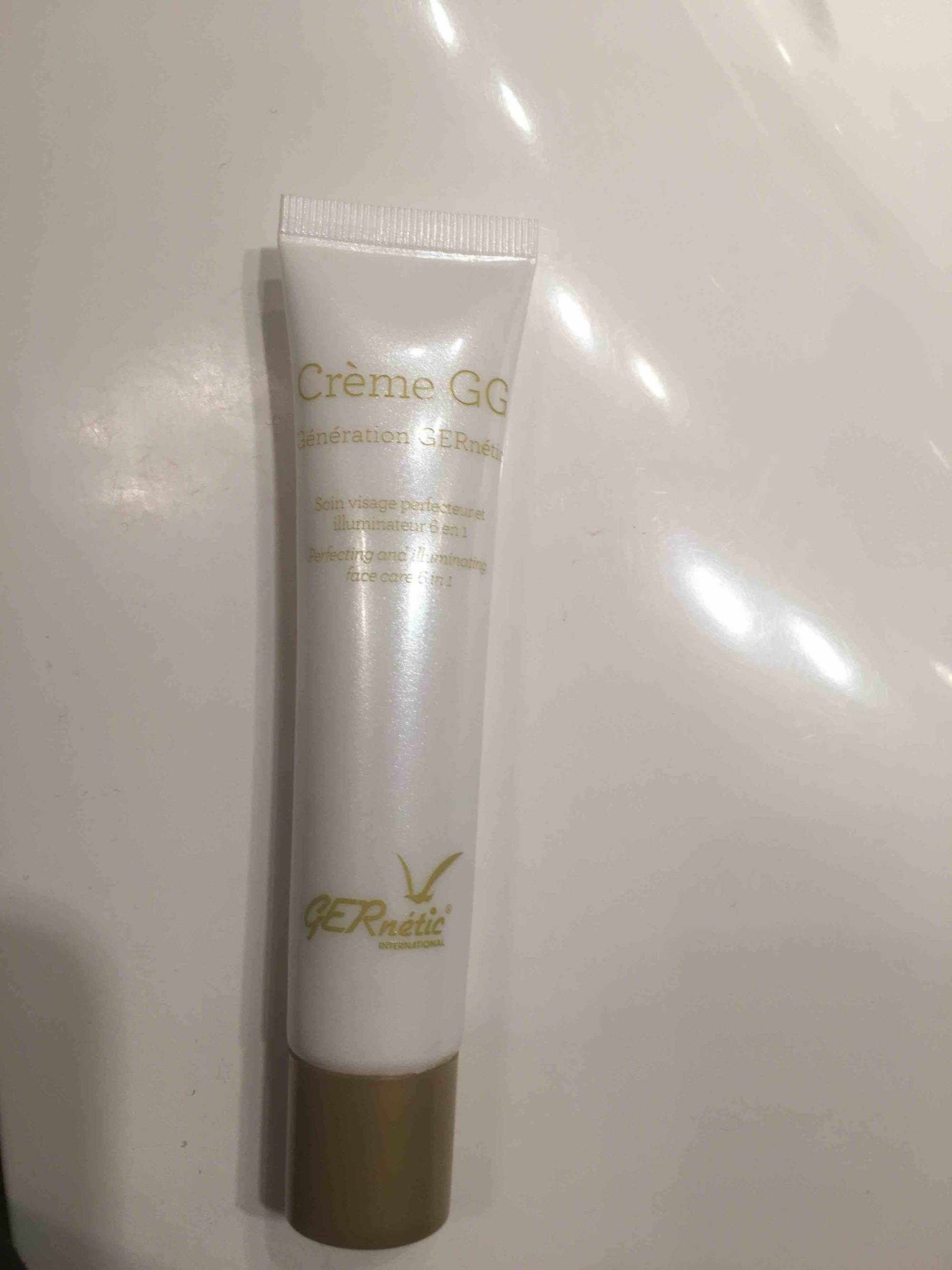 GERNÉTIC - Crème GG - Soin visage perfecteur et illuminateur 6 en 1