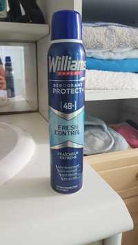 WILLIAMS - Fresh Control - Déodorant protect +