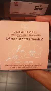 LA VIE EST À NOUS - Orchidée blanche - Crème nuit effet anti-rides