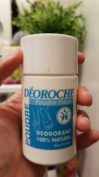 DÉOROCHE - Poudre pieds - Déodorant 100% naturel