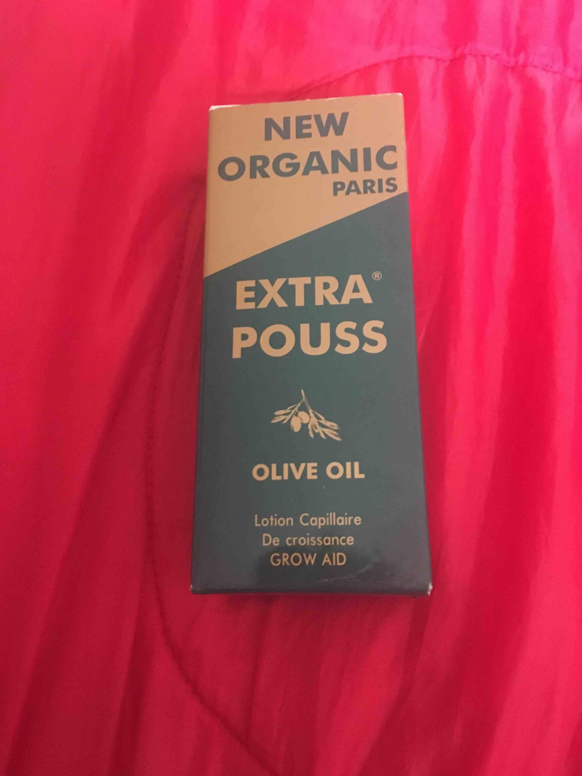 NEW ORGANIC - Extra pouss olive oil - Lotion capillaire de croissance grow aid