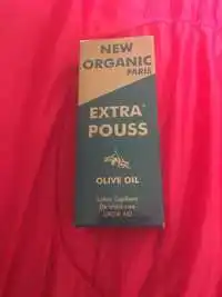 NEW ORGANIC - Extra pouss olive oil - Lotion capillaire de croissance grow aid