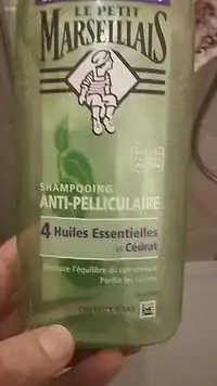 LE PETIT MARSEILLAIS - 4 huiles essentielles et cédrat - Shampooing anti-pelliculaire