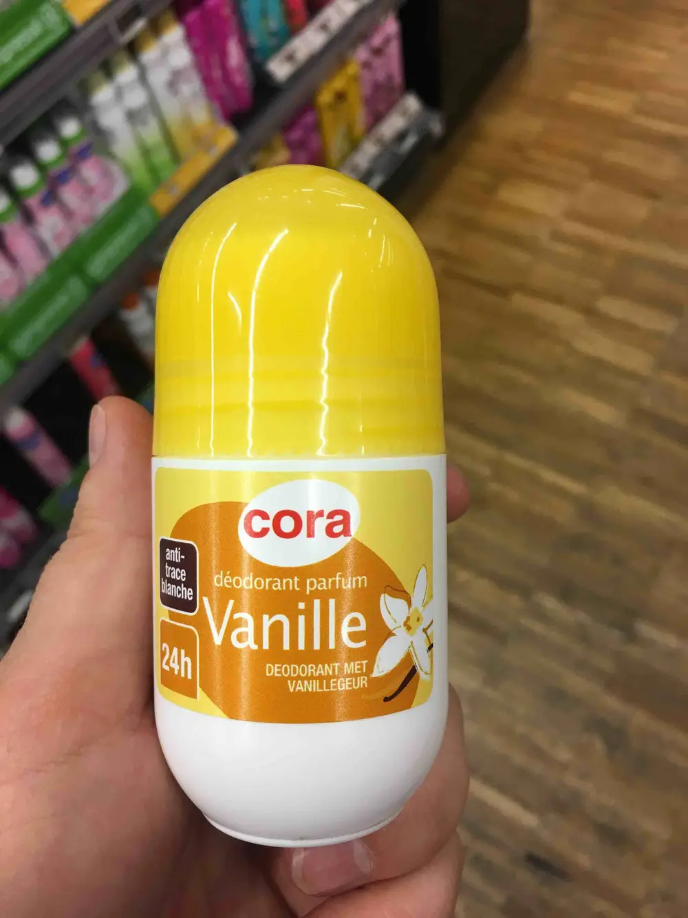 CORA - Déodorant parfum vanille 24h