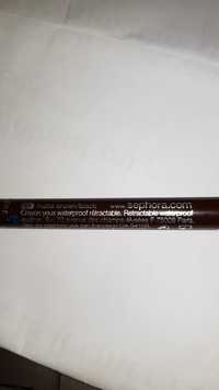 SEPHORA - 10 matte brown/black - Crayon yeux waterproof rétractable