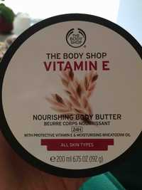 THE BODY SHOP - Vitamine E - Beurre corps nourrissant 24h