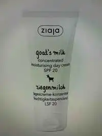 ZIAJA - Goat's milk - Concentrated moisturising day cream SPF 20