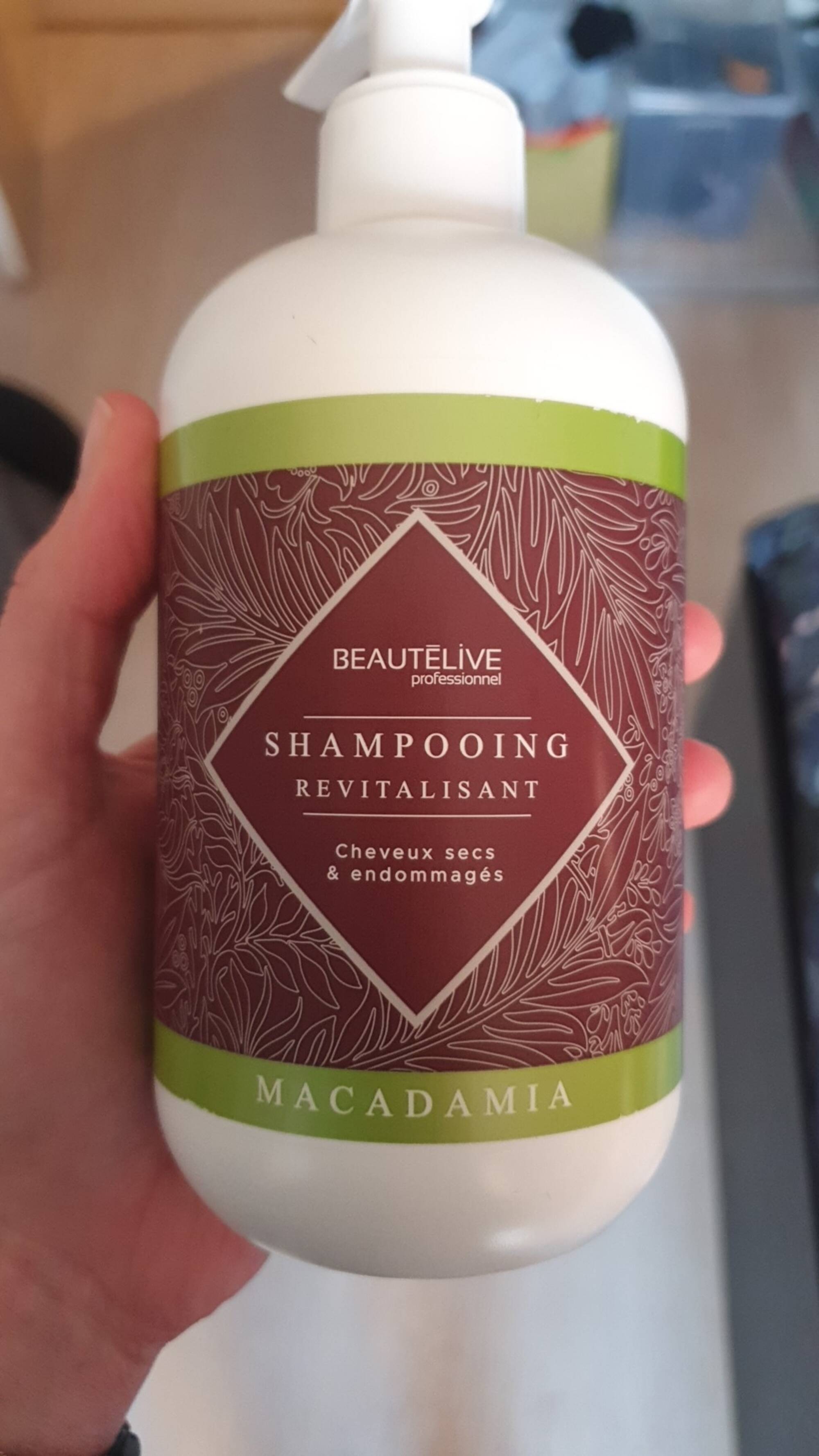 BEAUTÉLIVE - Shampoing révitalisant - Macadamia