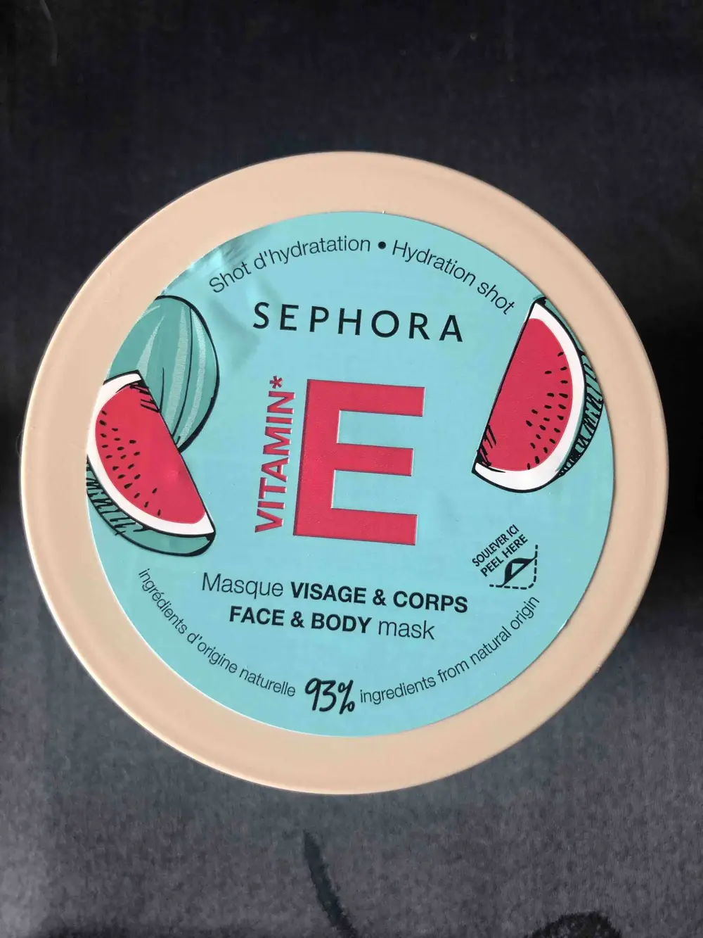 SEPHORA - Vitamin E - Masque visage & corps