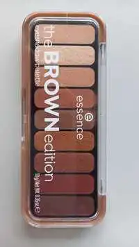 ESSENCE - The brown edition - Eyeshadow palette