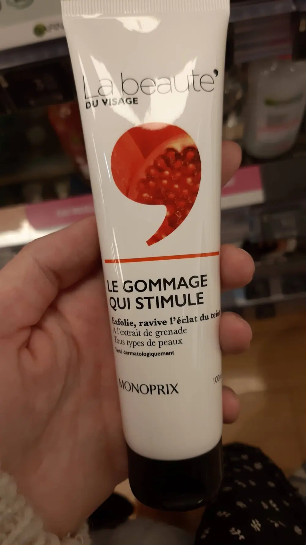 MONOPRIX - La beauté du visage - Le gommage qui stimule