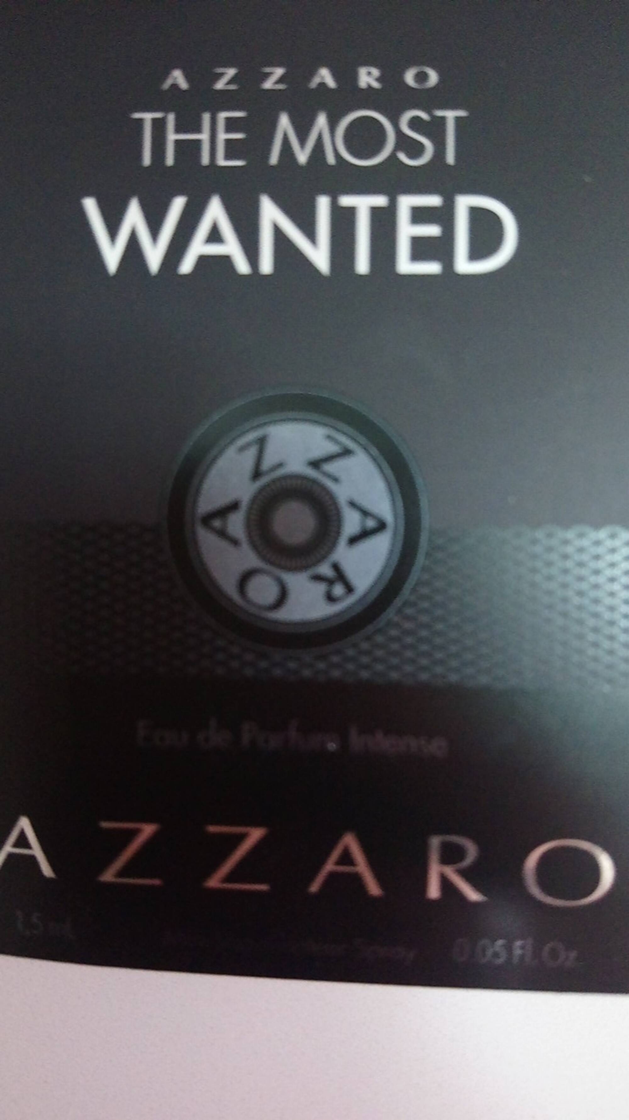 AZZARO - The most wanted - Eau de parfum intense