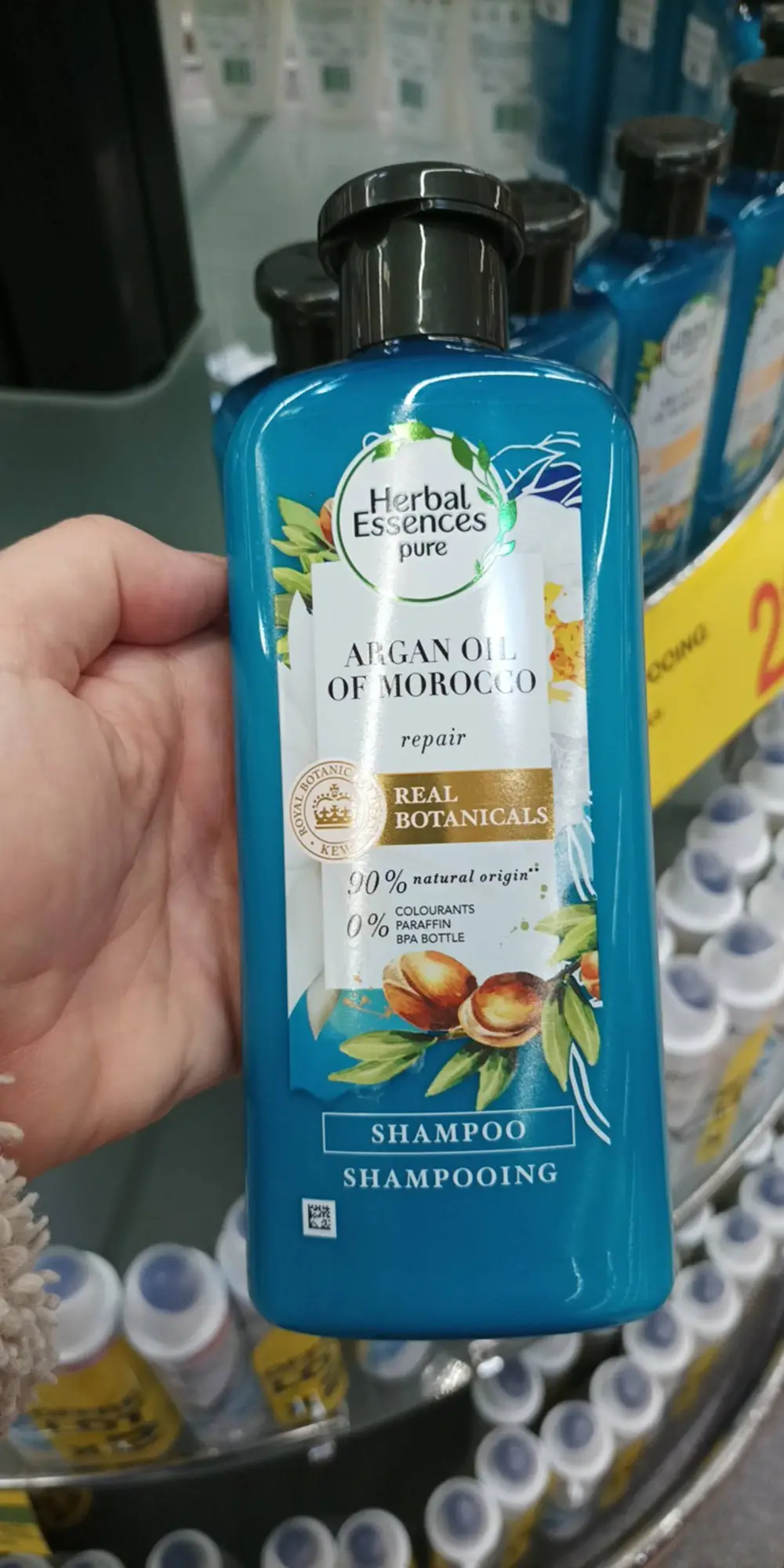 HERBAL ESSENCES - Argan oil of morocco - Shampooing