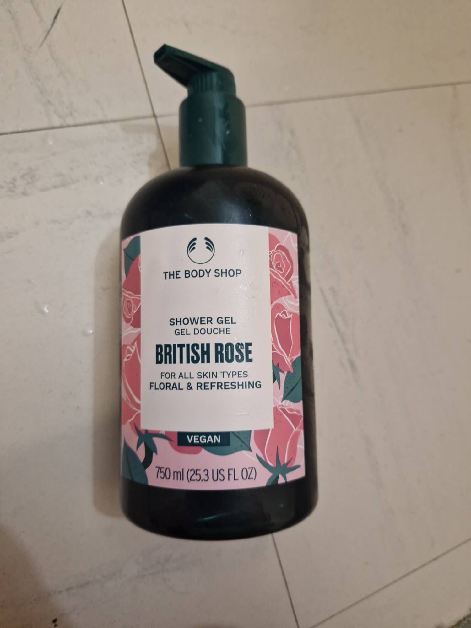 THE BODY SHOP - British rose - Gel douche