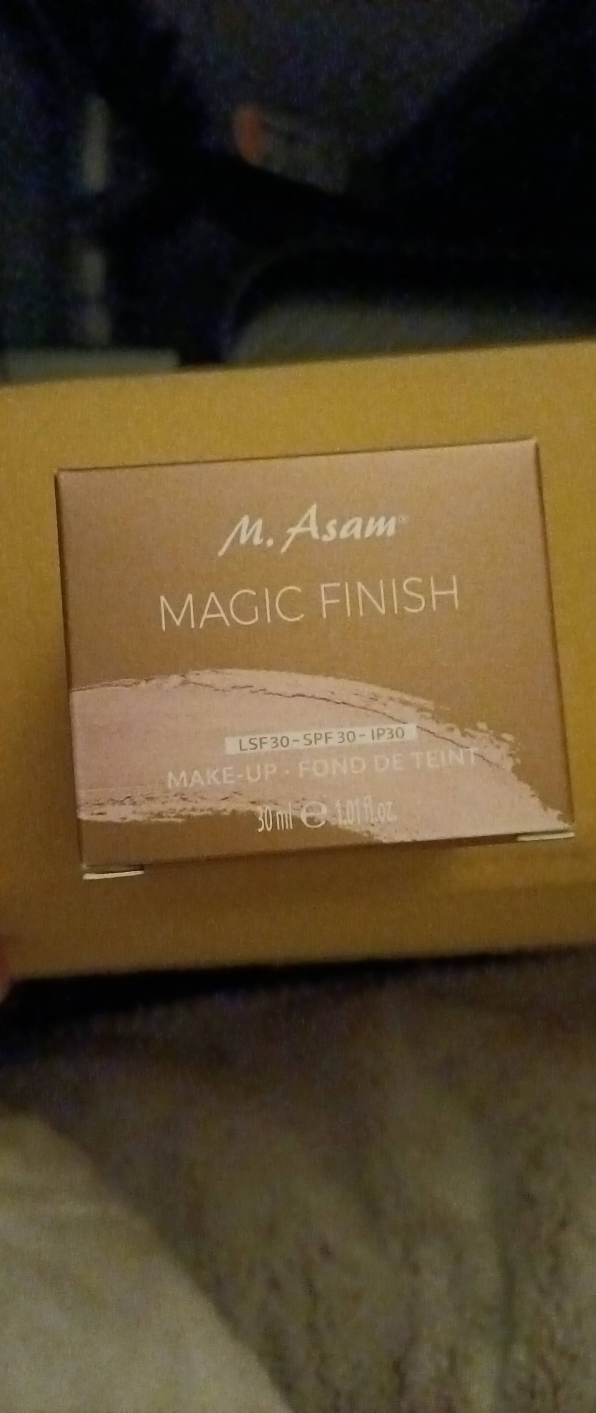 M. ASAM - Magic finish - Fond de teint LSF 30