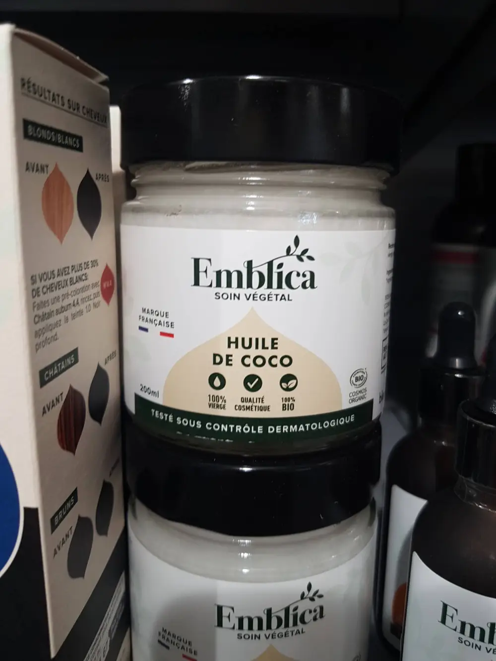 EMBLICA - Huile de coco
