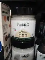 EMBLICA - Huile de coco
