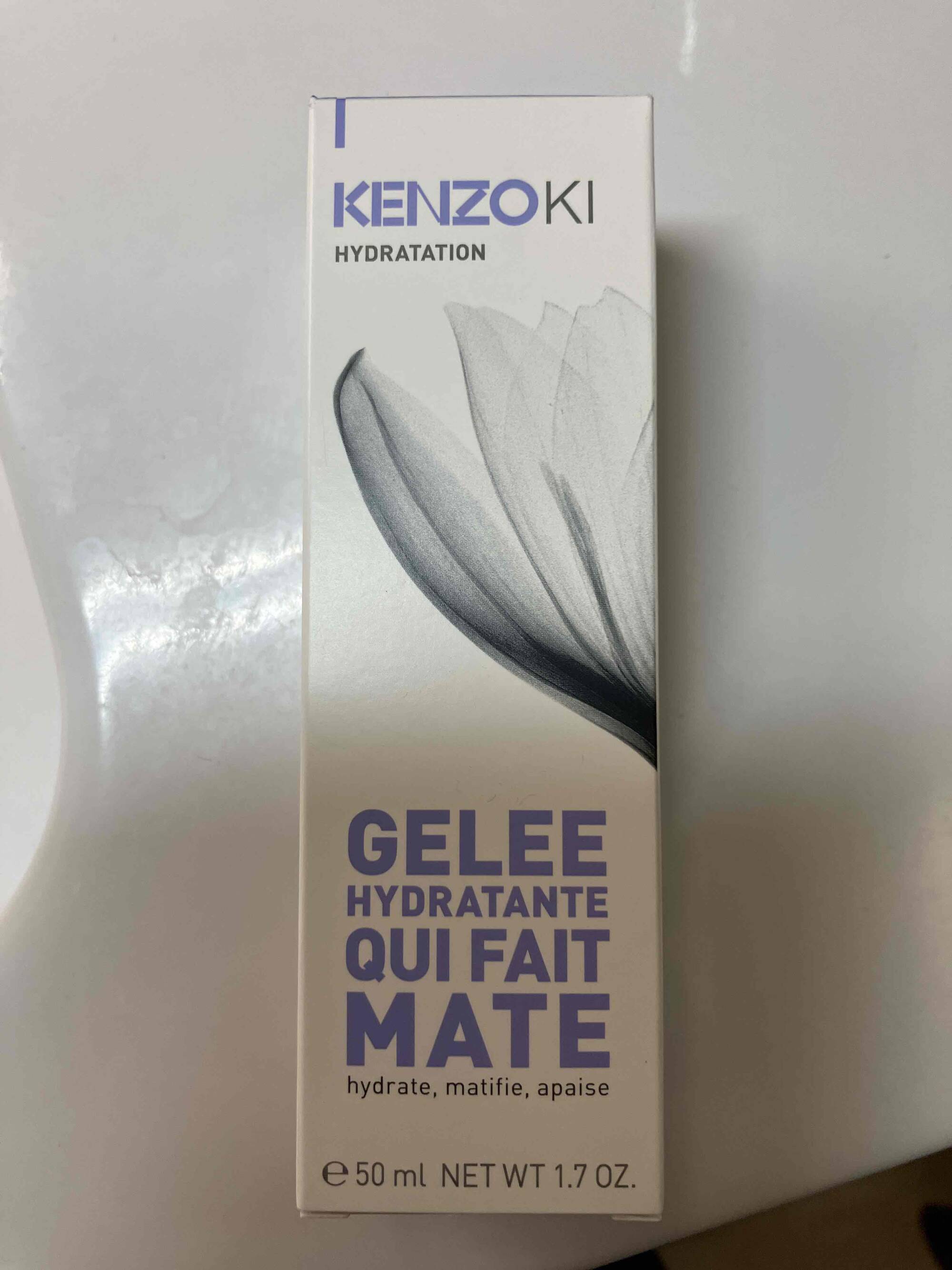 KENZO - Gelée hydratante qui fait mate