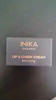 INIKA - Lip & cheek cream morning