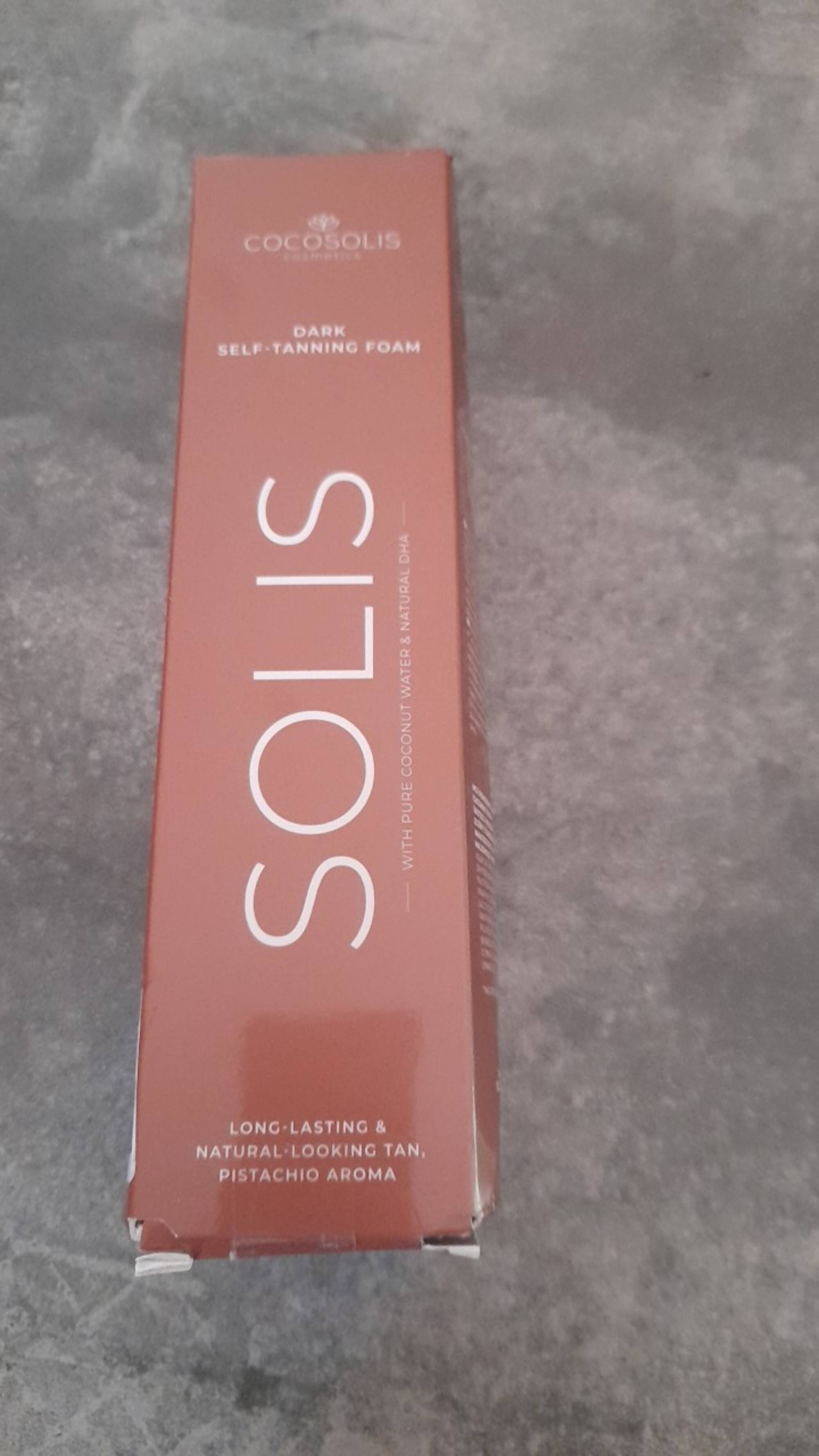 COCOSOLIS - Solis - Dark self-tanning foam 
