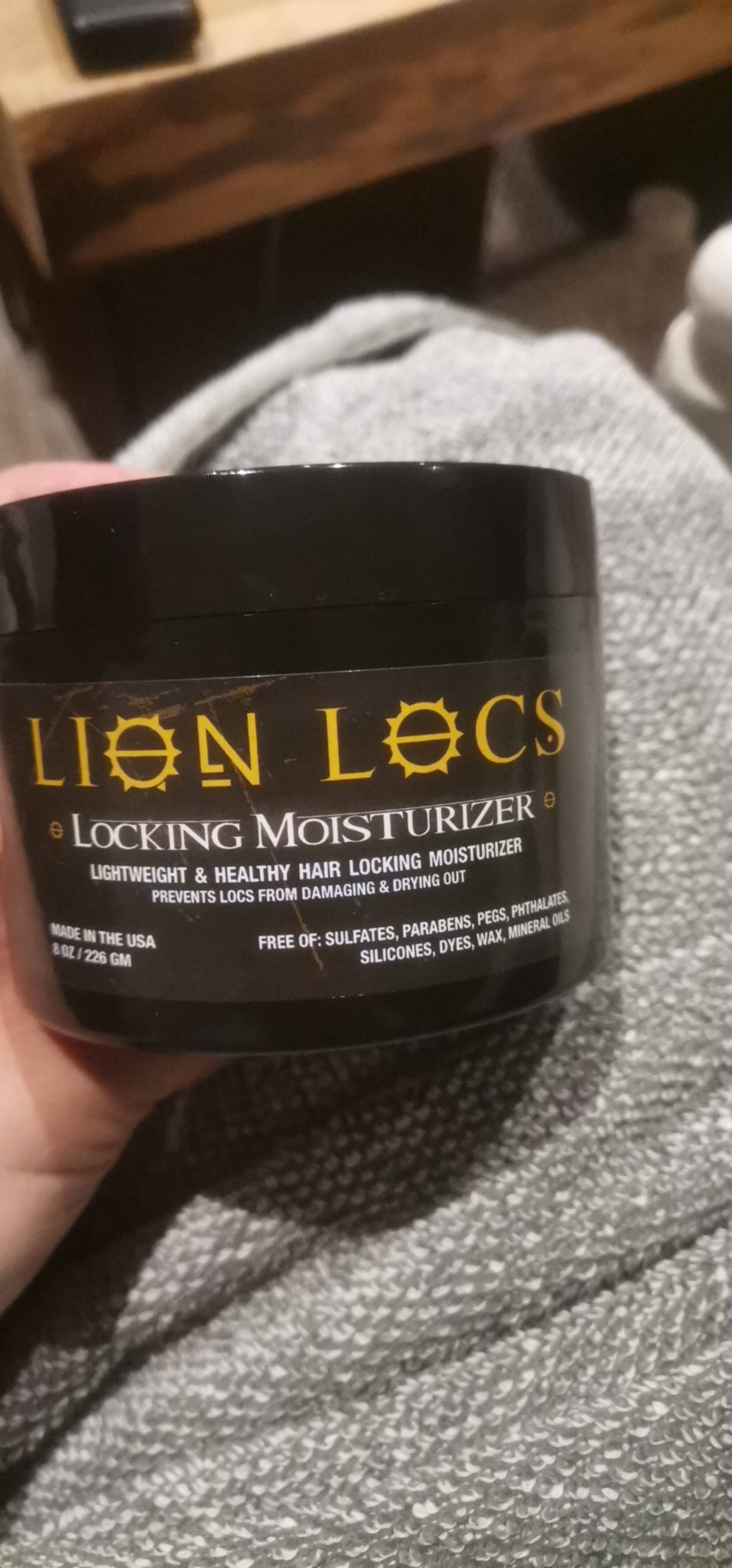 LION LOCS - Lightweight & Healthy hair locking moisturizer