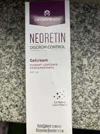 CANTABRIA LABS - Neoretin discrom control - Gel cream SPF 50