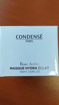 CONDENSÉ - Rose active - Masque hydra éclat 