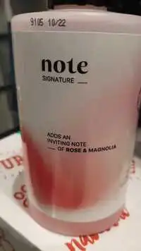 SIGNATURE - Note - Handsoap of rose & magnolia