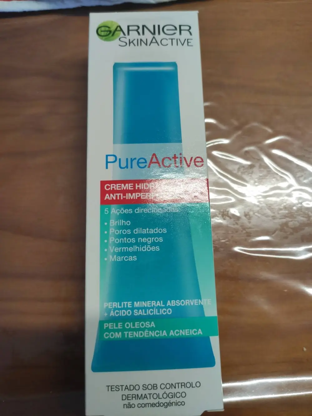GARNIER - PureActive - Creme hidratante anti-Imperfeições
