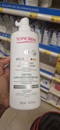 TOPICREM - Mela - Lait unifiant ultra-hydratant SPF15