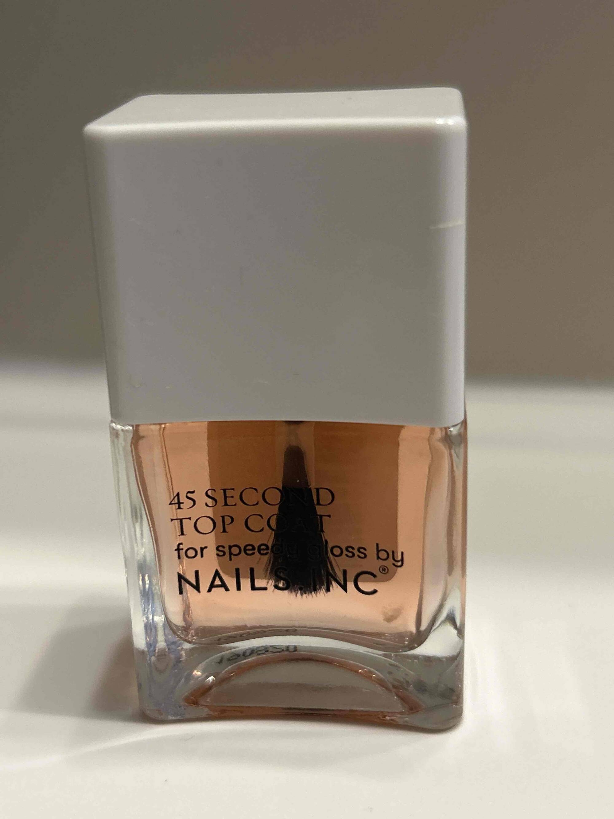 NAILS INC. - 45 second - Top Coat for speedy gloss